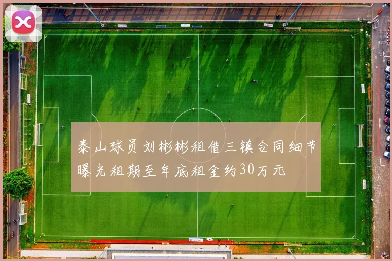 泰山球员刘彬彬租借三镇合同细节曝光租期至年底租金约30万元
